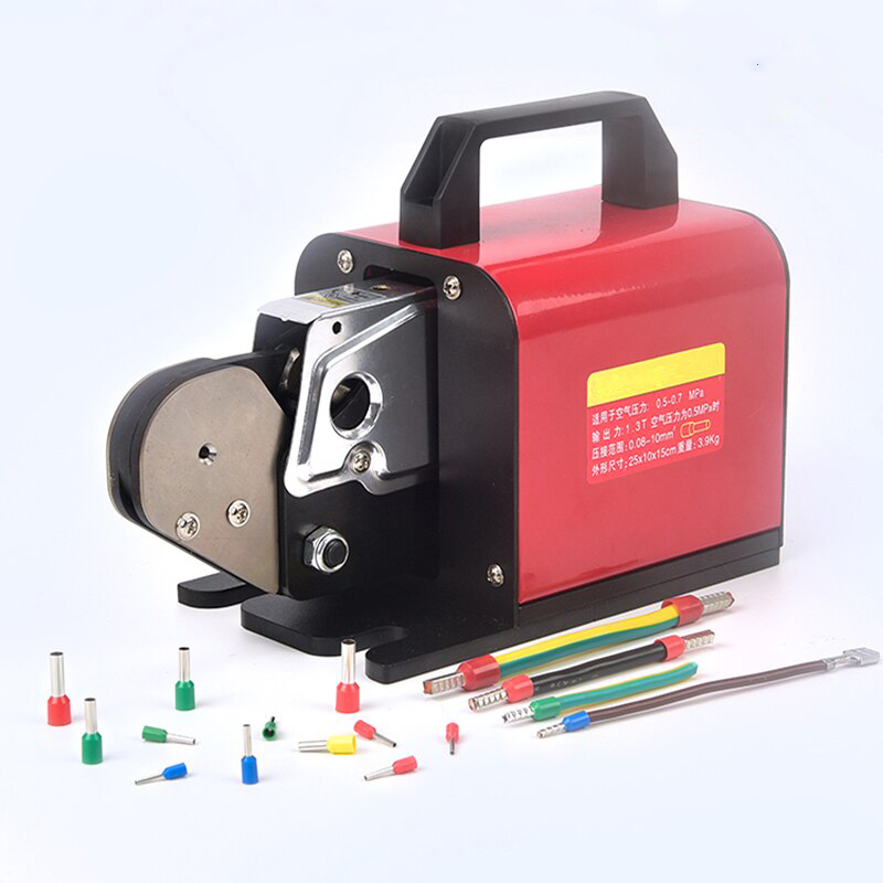 Pneumatic Tubular terminal Crimping Machine Πνευματική σωληνοειδής μηχανή πτύχωσης ακροδεκτών