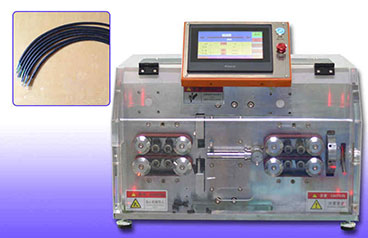 Πώς λειτουργία Μηχανή απογύμνωσης καλωδίων πολλαπλών πυρήνων στρογγυλού μανδύα