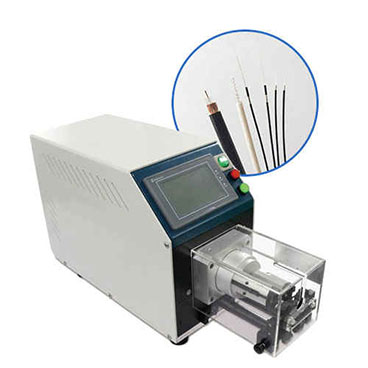 Πώς λειτουργία Semi-automatic Cable Coaxial Stripping Machine