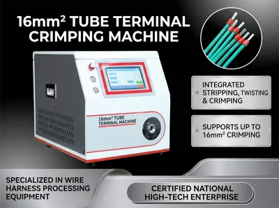 Ημιαυτόματη Μηχανή Πτύχωσης Ακροδεκτών Ferrule WPM-5-40
