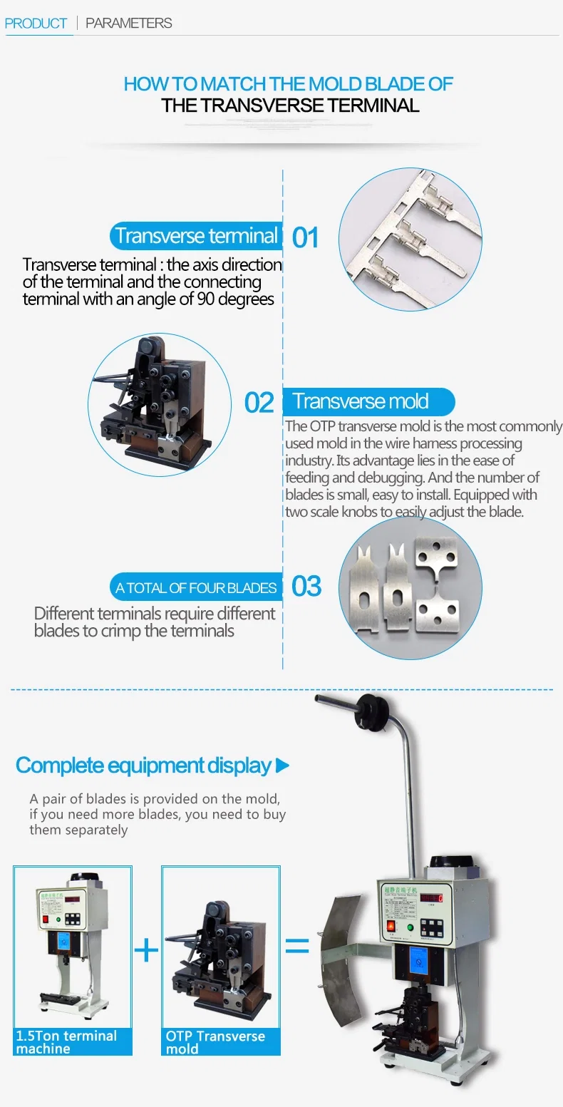 Pre-insulation Nylon Ring Type Terminal Crimping Applicator, Terminal Press Machine Terminal Crimping Applicator, Terminal Machine Applicator Εφαρμογή πτύχωσης ακροδεκτών τύπου δακτυλίου νάιλον προμόνωσης, εφαρμογή πτύχωσης τερματικού μηχανής πρέσας τερματικού, εφαρμογή τερματικής μηχανής