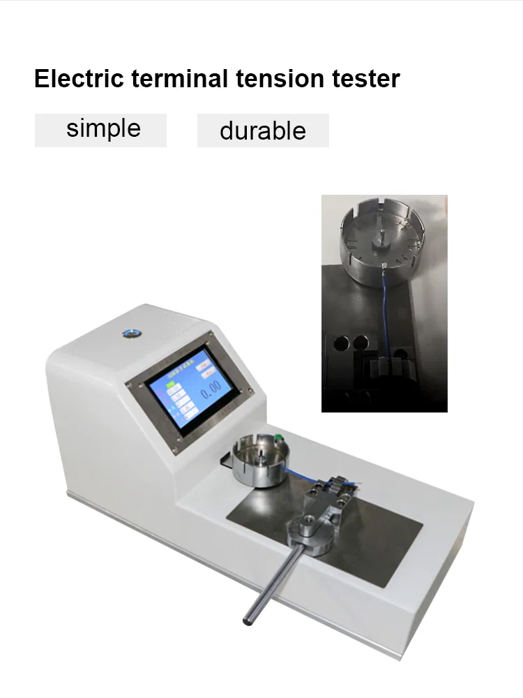 Electric terminal tension tester testing the pull out force of various wiring harness and terminals connector,Pulling force tester , Terminal Tensile testing machine, View pulling force tester Ηλεκτρικός ελεγκτής τάσης ακροδεκτών που δοκιμάζει τη δύναμη έλξης διαφόρων πλεξούδων καλωδίωσης και συνδετήρων ακροδεκτών, Ελεγκτής δύναμης έλξης, Μηχανή δοκιμής εφελκυσμού τερματικού, Προβολή ελεγκτή δύναμης έλξης