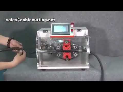 Plastic Rubber Corrugated Pipe  Tube  Tubing Cutting Machine Reinforced Corrugated Pipe Cutter, Corr