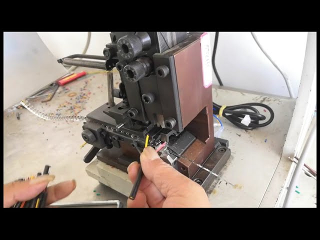 Ultra quiet Terminal Crimping Machine