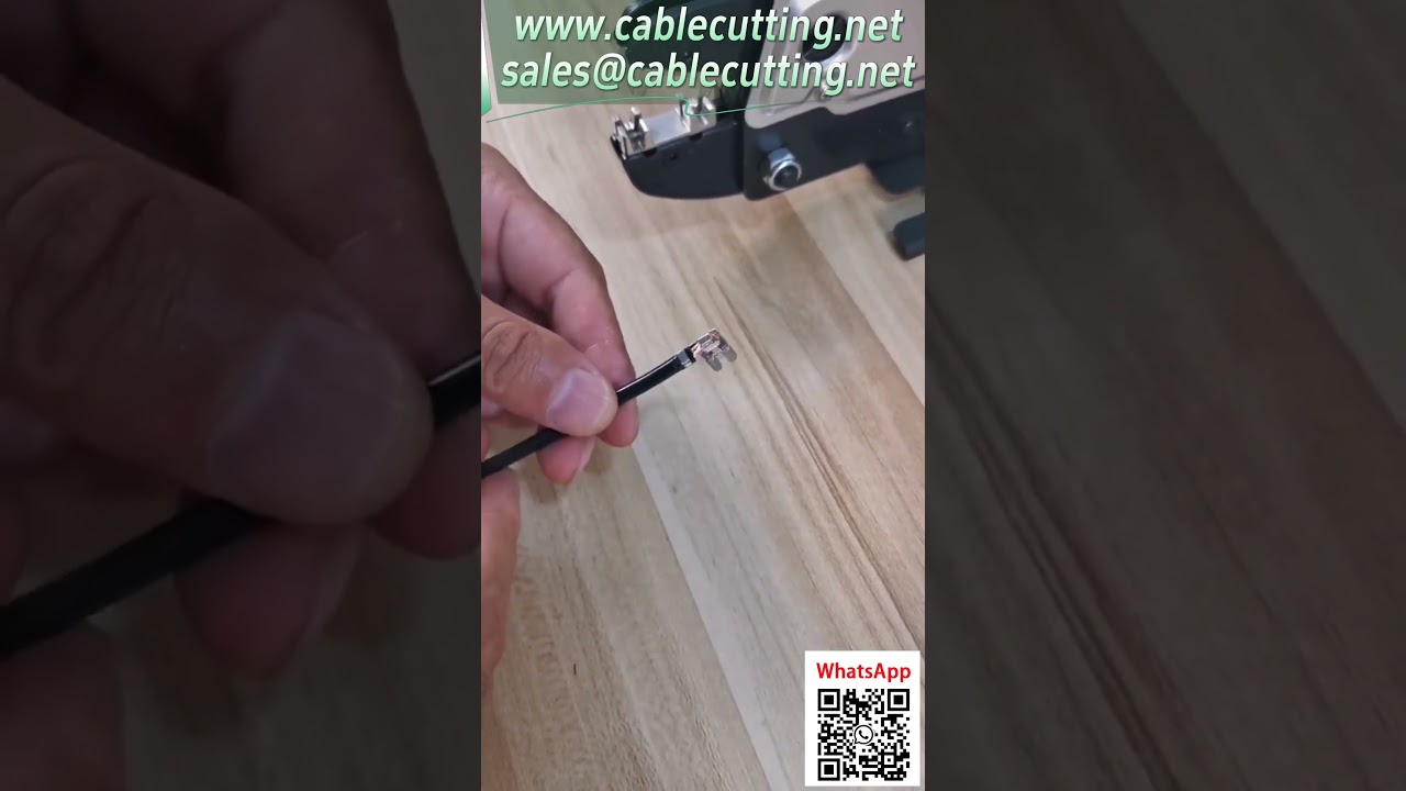 氣動端子壓接機  旗型插簧端子一次成型  操作方便 #專業科技