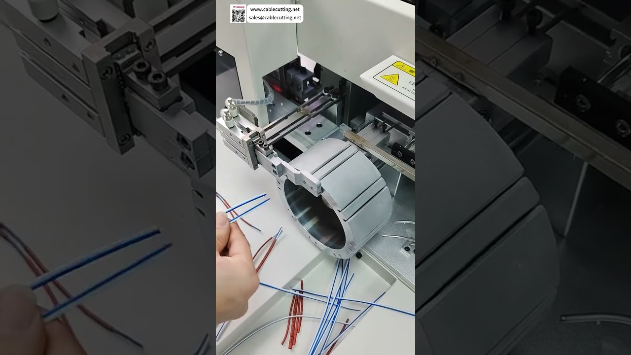 Μηχανή Εισαγωγής Σωλήνα Εκτύπωσης Έγχρωμης Κορδέλας – Εργαλείο Απόλυτης Ευθυγράμμισης Παράλληλου Καλωδίου 70mm