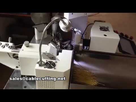 automatic wire cutting stripping twisting and crimping machine WPM-158