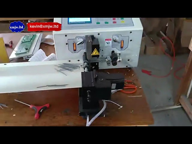 Automatic Electric Strands Copper Wire Stripping Cutting Twisting Machine