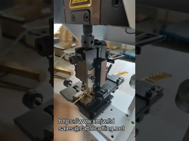 WPM 2000 Semi automatic Wire Connector Copper Terminal Crimping Machine