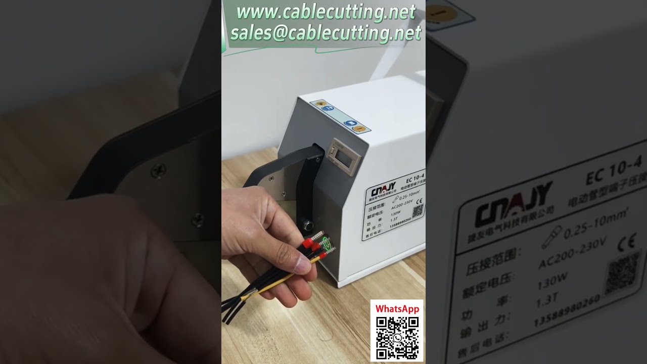 Wire Ferrule Crimping Tool EC-10-4 Type Display Model