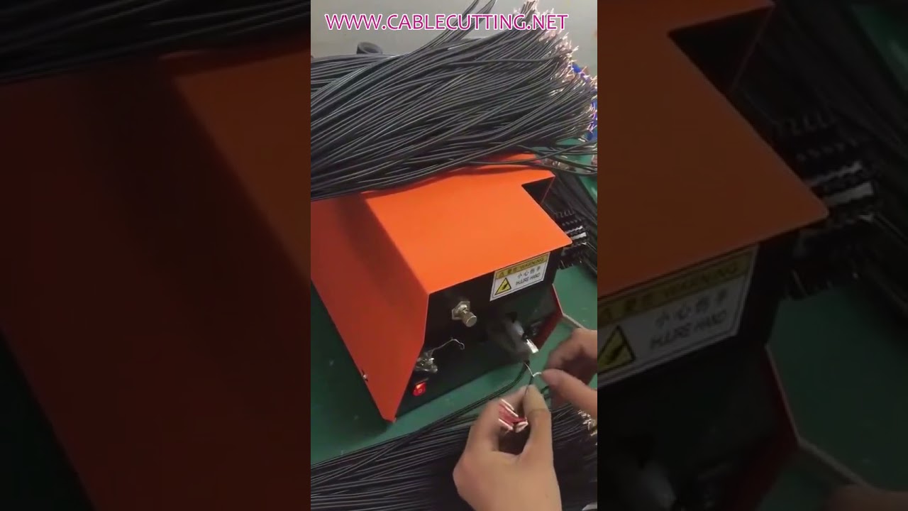Shielded Cable Brushing And Twisting Machine