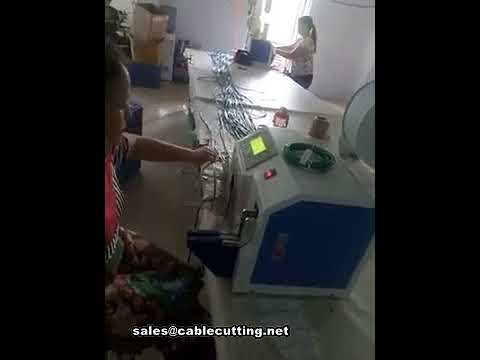 Automatic Wire Coil Winding Machine & Cable Twist Tie Machine