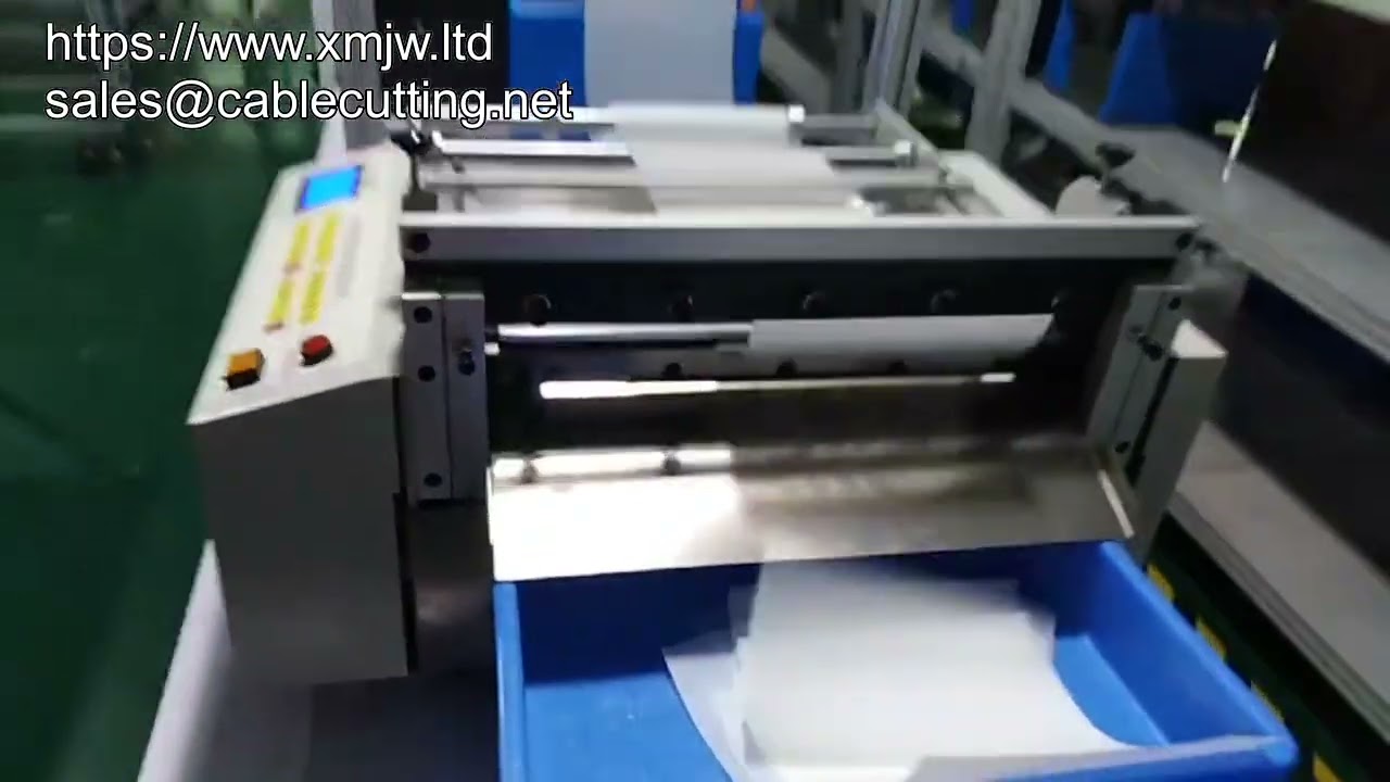 1mm 1000mm Automatic Roll To A4 Paper Cutting Machine