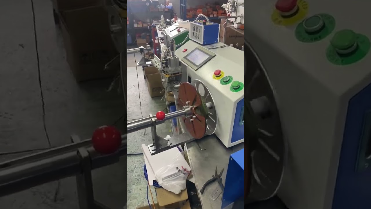 108  Multi Functional Rope Coiling Machine with Heat Cut, Metering, Sorting & Bundling #factory