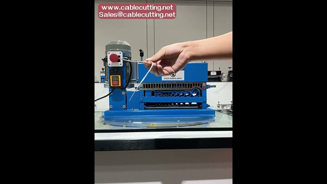 FulAutomatic Electric Wire Stripping Machine Cable Copper Wire Stripper 370W 750W High Power for Rem