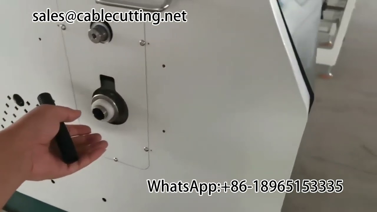 Corrugated pipe cutting machine #corrugated pipe cutting wave harness equipment