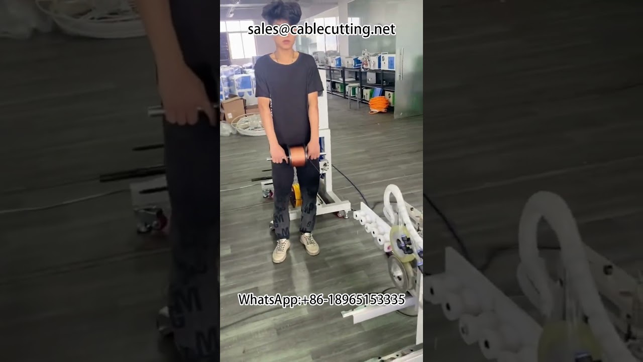 Braided Copper Wire Winding Machine #Winding Machine #Copper Wire #Wire & Cable #Wire Processing #Re