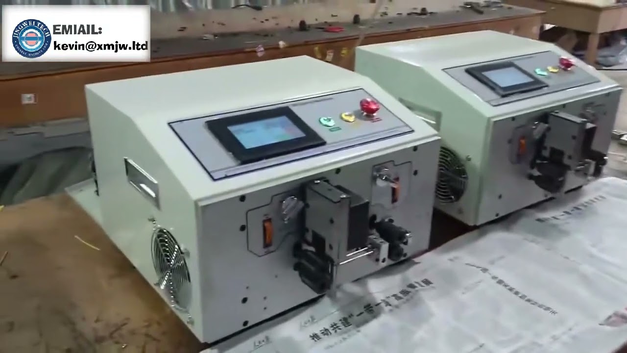 Automatic Computerized Wire Cutting Machine for Single & Double Wires | 0.1-4.5mm²