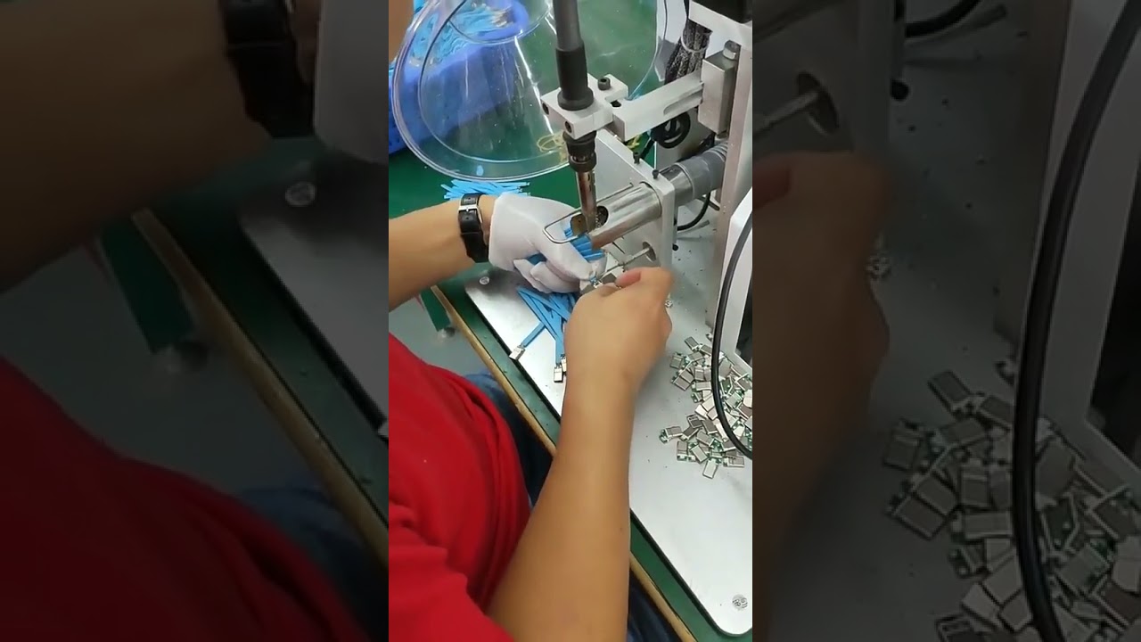 Semi automatic Multi Function Foot Micro Switch Connector Soldering Machine