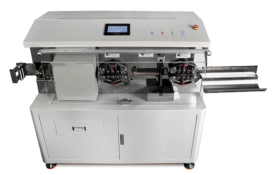 Auto Ομοαξονικό καλώδιο Cutting Μηχανή απογύμνωσης WPM-9935